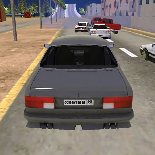 Car Crash Test: Abandoned City